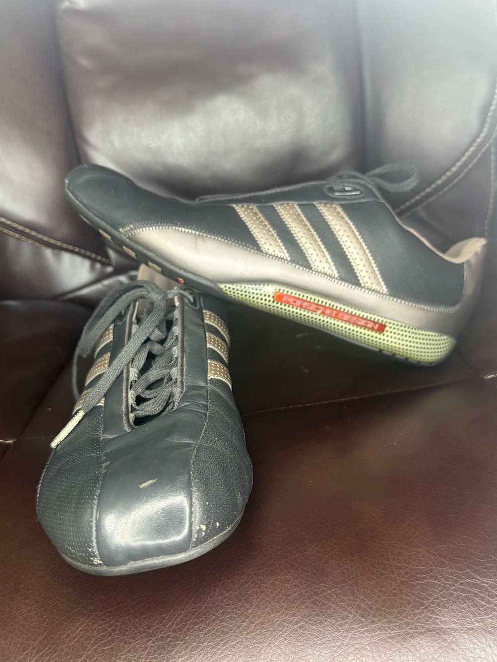 Adidas Porsche Design Sport Driving Shoes Gray Silver Men’s 9.5